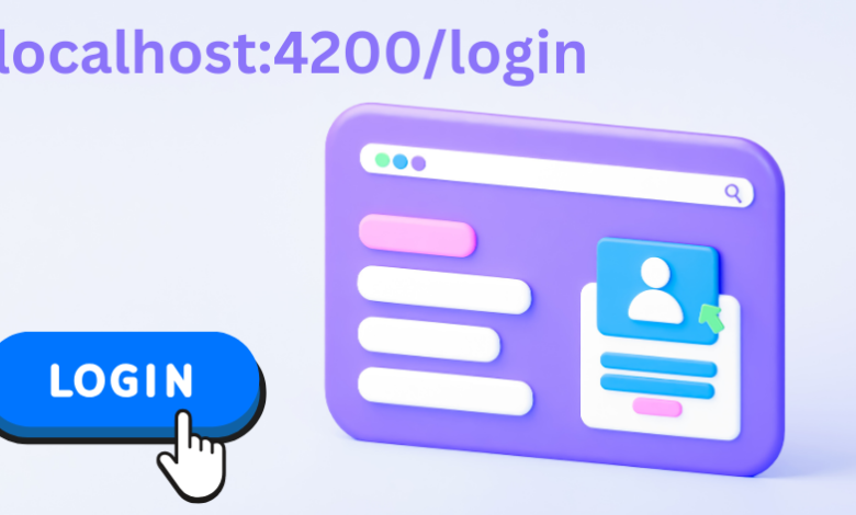 localhost:4200/login