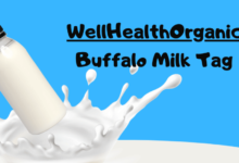 WellHealthOrganic Buffalo Milk Tag