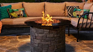 outdoor electric fire pit