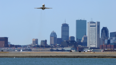 boston airport to boston jamatkhana