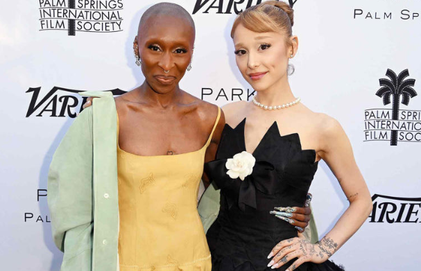 Ariana Grande and Cynthia Erivo