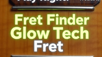 Fret finder glowtech fret dot stickers